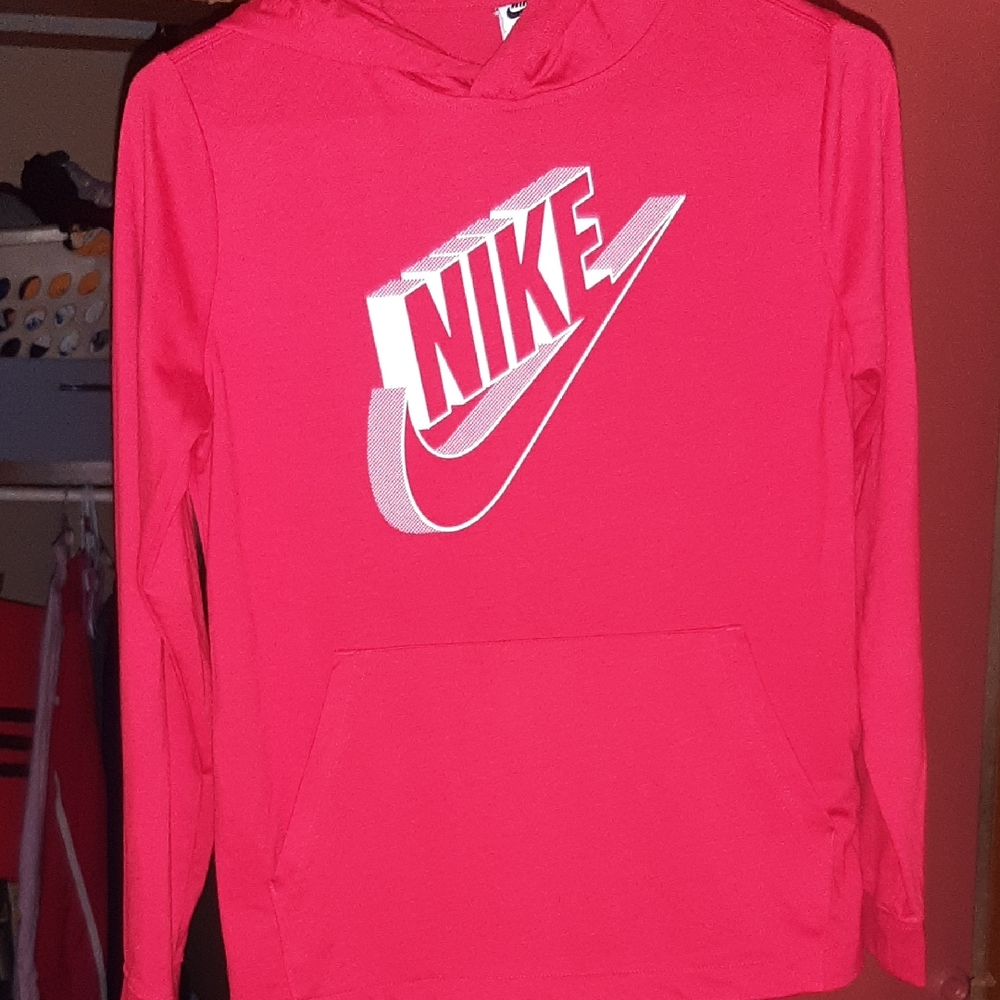 Nike Kids Bright Pink Hoodie